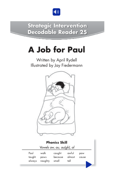 G2_DR_SI_25 A Job for Paul